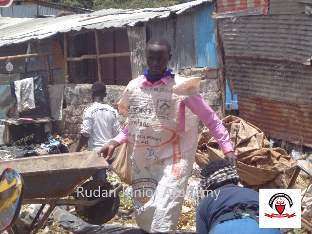 Rudan junior academy in Kibra at Toi market.